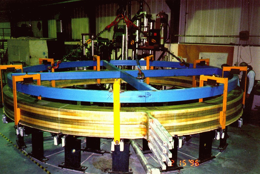 The magnet coils